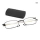 thumbnail image 1 of Gafas de lectura para aliviar la fatiga visual, gafas para presbicia de alta definición con estuche (hombre +100), 1 of 5