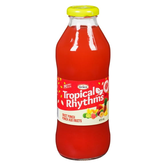 Grace Kennedy Tropical Rhythms Fruit Punch, 473 mL