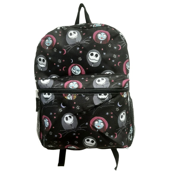 Tim Burton's The Nightmare Before Christmas All-Over Print 16" Large Backpack