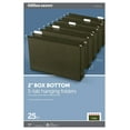 thumbnail image 4 of Box Bottom Hanging File Folders, 2in. Expansion, Legal Size, Standard Green, Pack Of 25, 406090OD, 4 of 5