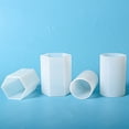 thumbnail image 2 of Matsuzay Paquete de 4 moldes de silicona para velas para hacer velas con forma de flores de aromaterapia, moldes de cera para hacer velas Kits para hacer velas, 2 of 6