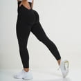 thumbnail image 2 of Celsior Compression Leggings Anti Cellulite Pants for Workout Running Athletic 3D Anti Cellulite Leggings for Women 3D Gym Leggings for Women Resistance Band Butt Lift Booty Workout Tights Black L, 2 of 4