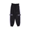 thumbnail image 5 of FANNYC Mens Active Pants Side Reflective Stripes Track Pants Street Dance Hip Hop Pants Juniors Casual Jogger Drawstring Sweatpants Long Trousers Unisex, 5 of 7