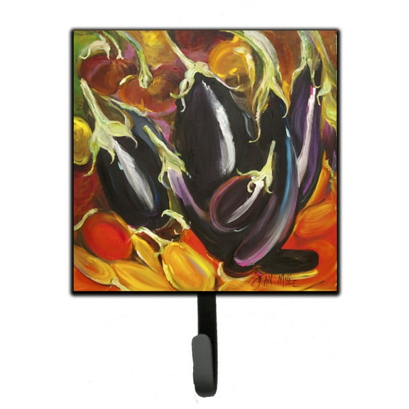 Carolines Treasures JMK1260SH4 Eggplant Leash or Key Holder 7Hx4.25W multicolor