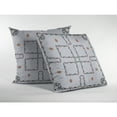 thumbnail image 2 of Amrita Sen Designs Amrita Sen Flower Box Indoor Outdoor Pillow Zip 18" x 18", 2 of 5