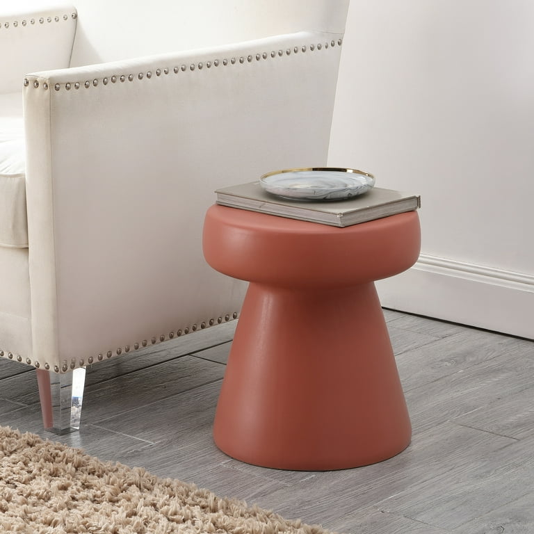 Safavieh 14 x 14 x 16 in. Noma Ceramic Garden Stool Terracotta