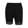 Womens Black Lace Short Skirts Safety pants Leggings - CnlanRow Ultra Thin Stretchy Workout Athletic Leggings For Women
