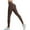 Brown, variant on Junior's Stirrup Yoga Pants Soft Elastic Waist Gym Active Pants Brown XL