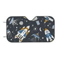 thumbnail image 7 of Balery Space Cars Print Car Windshield Sun Shade,Windshield Sunshade for Car Pickup Truck SUV Accessories-Small, 7 of 7