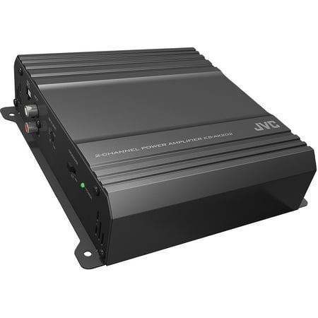 JVC Mobile KS-AX202 AX2 Series Class AB Amp (2 Channels, 300 Watts)