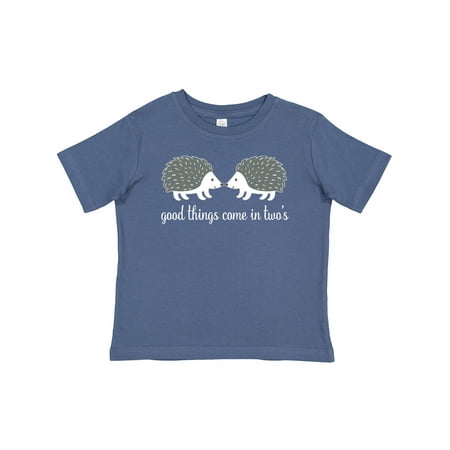 

Inktastic Twin Hedgehogs Baby Gift Gift Baby Boy or Baby Girl T-Shirt