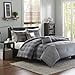 thumbnail image 3 of Intelligent Design Daryl 5 Piece Comforter Set, Grey, King/California King, 3 of 5