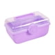 thumbnail image 5 of Caja de almacenamiento de accesorios para el cabello Organizador de accesorios para el cabello para niñas Caja de almacenamiento de joyas Púrpura, 5 of 9