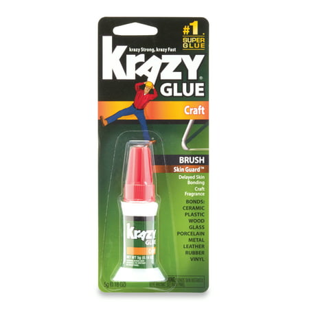 Krazy Glue, Craft Super Glue, Brush Tip, 5 g