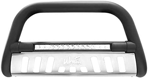 Westin 32-3955L Ultimate LED Bull Bar - Textured Black Finish Fits select: 2020-2023 CHEVROLET SILVERADO, 2019 CHEVROLET SILVERADO C1500 LT