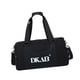 thumbnail image 4 of Bolsa de viaje de lona, ​​bandolera con bolsillo para artículos húmedos, bolsa deportiva de gran capacidad para fitness. Negro, 4 of 9
