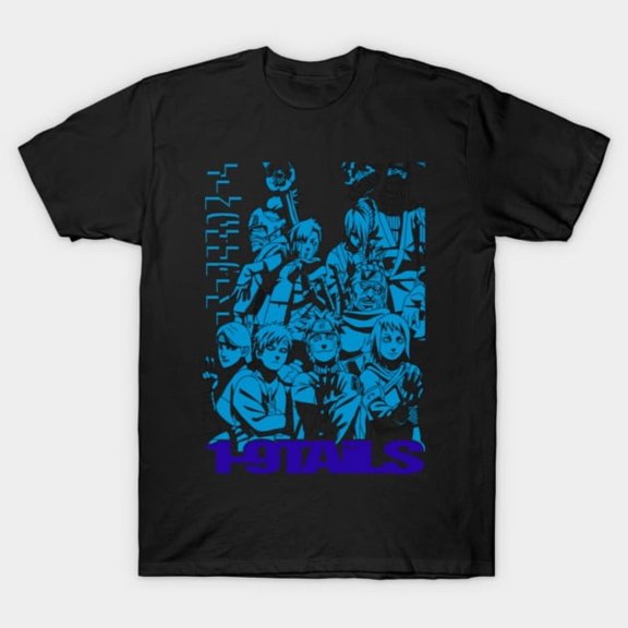 Naruto Anime T-Shirt, Jinchuriki 1–9 Tails Tee Sizes S-5Xl GooGate