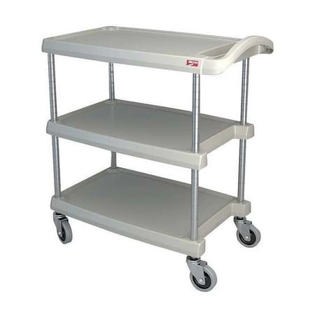Metro Utility Cart,400 lb. Load Cap.,3 Shelves MY1627-34G