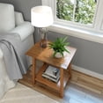 thumbnail image 5 of Plank+Beam Nightstand, Solid Wood Mid-Century Modern Bedside Table for Bedroom, 5 of 6