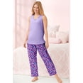 thumbnail image 6 of Dreams & Co. Plus Size Knit Sleep Tank, 6 of 6