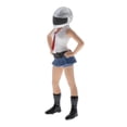thumbnail image 1 of Milaget 1:64 Helmet Star Characters People Diorama Model Sand Table DIY White, 1 of 7