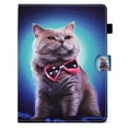 thumbnail image 5 of For Onn Pro 8.0" / iPad mini/ Samsung Galaxy Tab 8.0 8.4/ Rca 8.0/ Fire HD 8 10th Gen and More 8.0" Android Tablet, Allytech PU Leather Universal Case for All 7.5 - 8.5 inch Tablet- Cat, 5 of 7