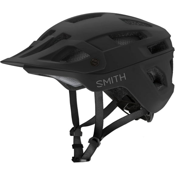 Smith Engage MTB Cycling Helmet, Matte Black, Medium