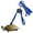 Blue, variant on Adjustable Turtle Harness and Leash - Soft Reptile Walking Lead Control Rope for Tortoise, Lizard and Small Animals, Safe Outdoor Training Strap