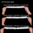 thumbnail image 2 of Uxcell 60pcs Disposable Kitchen Appliance Covers 31.5/39.5/47 Inch Small Appliance Covers, 2 of 5