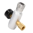 thumbnail image 4 of Beer Keg Pressure Regulator, Replacement Restaurant Brewing Anti Rust Silver Adjustable Pressure Relief Valve Mini CO2 Gas Regulator  For Homebrew, 4 of 8
