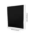 thumbnail image 2 of Cortinas opacas plisadas para ventanas, despegables y adhesivas, con aislamiento térmico, sin Negro S, 2 of 9