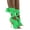Green, variant on Women's Shoes Candy Colored Pointed Sandals Fashion High Heels Lace Up Shoes