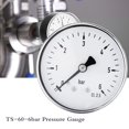 thumbnail image 1 of Loewten Water Pressure Meter, High Fuel Pressure Gauge, For Fuel Liquid Water Air Oil, 1 of 8