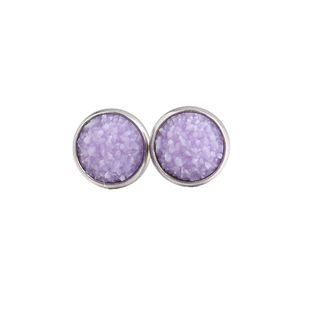 Qarigey 1 par de pendientes de tuerca de acero inoxidable para mujer, regalos para novias y madres, accesorio de joyería para celebración de compromiso Ropa, zapatos y accesorios Miscelánea tipo 11 Qarigey AP011021-11