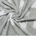 Mainstays Queen Super Soft Plush Bed Blanket in Silver Deer
