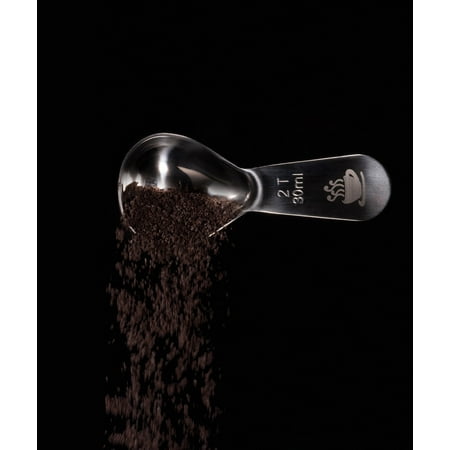 

Stainless Steel Coffee Scoop | 2 Tablespoon Scoop | Exact Measuring Spoon for Coffee Tea Sugar Flour | Pour over spoon shipping included