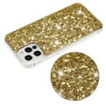 thumbnail image 6 of For iPhone 15 Pro Max Case,Cute Glitter Bling Twinkle Stardust with Drop Protection Shockproof Soft TPU Slim Flexible Phone Case Girls/Women Protective case for iPhone 15 Pro Max,Anti Scratch,Gold, 6 of 6