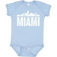 thumbnail image 3 of Inktastic Miami Skyline Grunge Boys or Girls Baby Bodysuit, 3 of 5