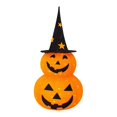 thumbnail image 4 of Decoración de calabaza de Halloween, decoración de Halloween, iluminación de patio, festival, exterior, LED, ligero, accesorios para eventos, linterna Sombrero de estrella, 4 of 8