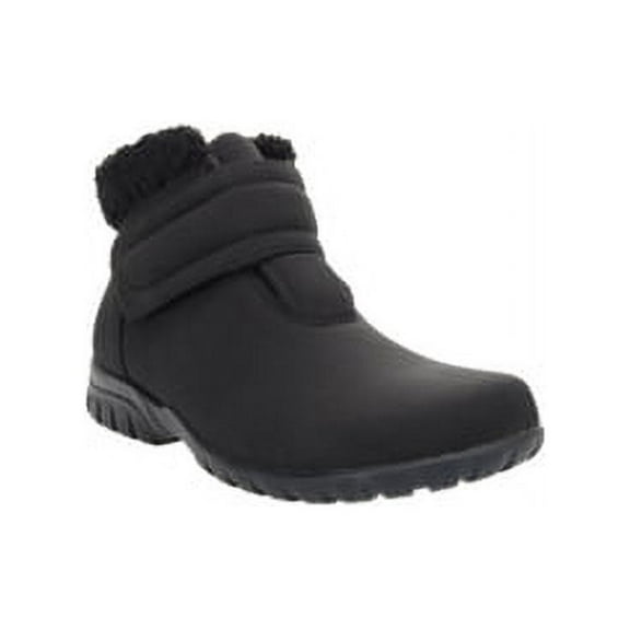 Propet Women's Dani Strap Boot Black Nylon - WBA003NBLK