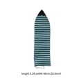 thumbnail image 2 of DYNWAVECA Surfboard Sock Cover Accessories for Surf Enthusiast Foldable Knit Polyester 5.2ft, 2 of 10