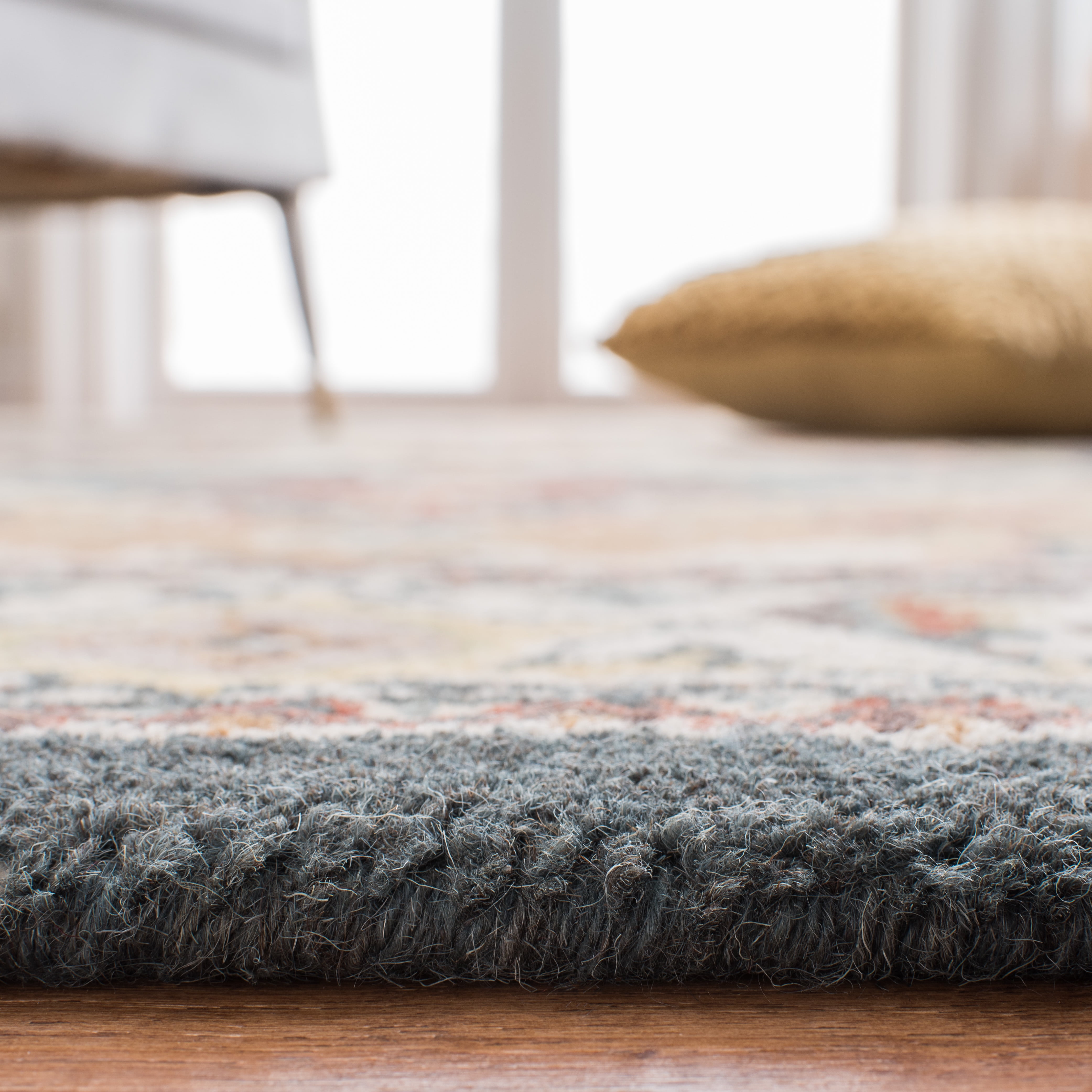 Safavieh Heritage York Oriental Wool Runner Rug, Dark Green/Brown, 2'3" x 12'