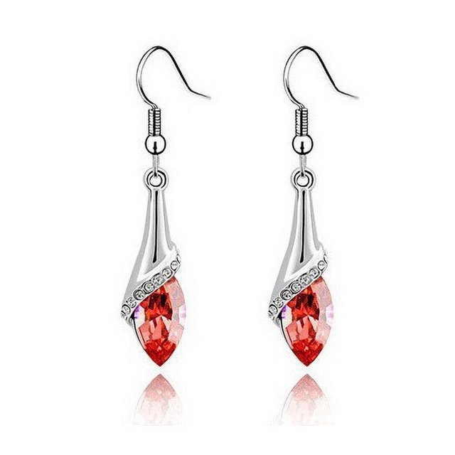 Pendientes de estilo joyería con brillantes diamantes de cristal austriaco, pendientes de pianista, regalo ideal, cómodos de llevar, buen material