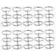 thumbnail image 5 of FOMIYES 10Ud Argollas De Encuadernación De Hierro Con Seguro Para Calendarios Y Notas, 5 of 8
