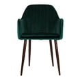 thumbnail image 3 of Sillas de Casa Mundo In Trento Velvet Tapizadas verde, 3 of 7