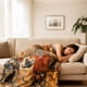 thumbnail image 4 of Herunwer Throw Blanket, Large Double-Sided Print Sherpa Fleece Plush Blanket for Couch, Cat Themed Gift for Women, 4 of 4