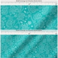 thumbnail image 2 of Soimoi Cotton Cambric Fabric Block Paisley Print Fabric by The Yard 42 Inch Wide, 2 of 7