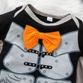 thumbnail image 3 of Kmbangi Baby Boy?s Funny Halloween Printed Long Sleeve Romper with Cap, 3 of 5