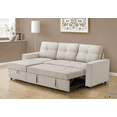 thumbnail image 4 of Urban Cali Venice Sleeper Sectional Sofa Bed with Reversible Storage Chaise, 4 of 36
