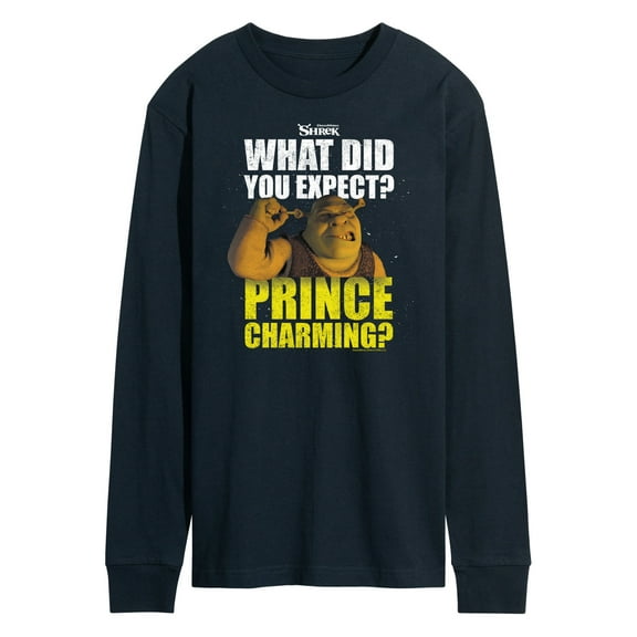 Shrek - What Did You Expect Prince Charming - Men's Long Sleeve T-Shirt